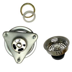 PSS0051 Easy Mount Stainless #430 Sink Strainer